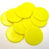 Grote Spel Fiches 38mm Geel (10 stuks)