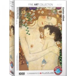 Gustav Klimt - Mother and Child Puzzel (1000 stukjes)