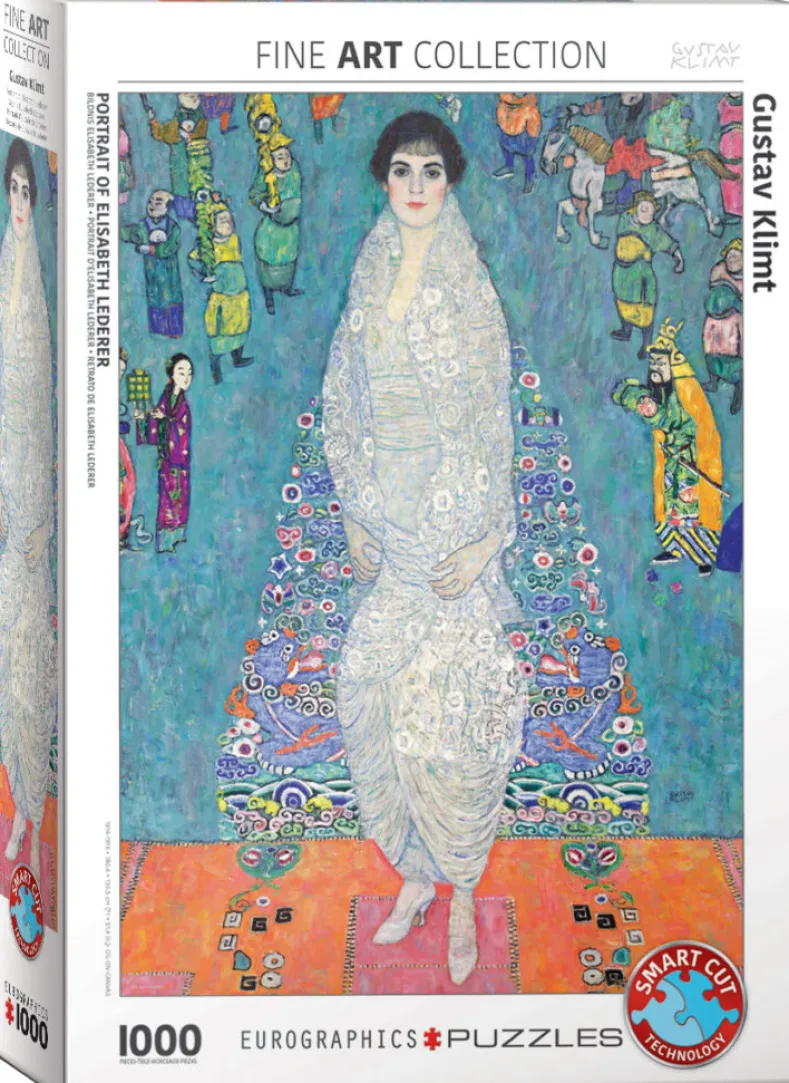 Gustav Klimt - Portrait of Elisabeth Lederer Puzzel (1000 stukjes)