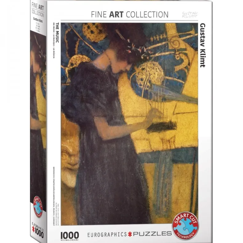 Gustav Klimt - The Music Puzzel (1000 stukjes)