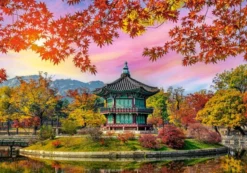 Gyeongbokgung Palace Seoul South Korea Puzzel (500 stukjes)