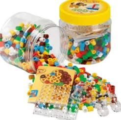 Hama - Maxi Strijkkralen Pot Geel (400 stuks)