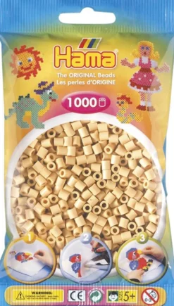 Hama - Strijkkralen Beige (1000 stuks)