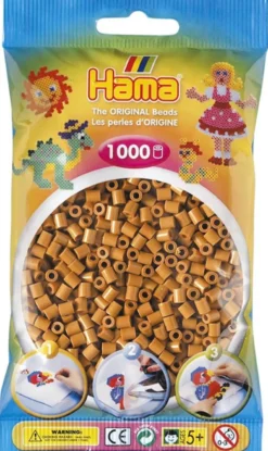 Hama - Strijkkralen Licht Bruin (1000 stuks)