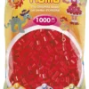 Hama - Strijkkralen Rood (1000 stuks)