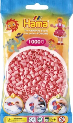 Hama - Strijkkralen Roze (1000 stuks)