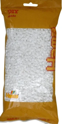 Hama - Strijkkralen Wit (6000 stuks)