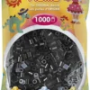 Hama - Strijkkralen Zwart (1000 stuks)