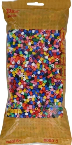 Hama - Zak Strijkkralen Mix (6000 stuks)