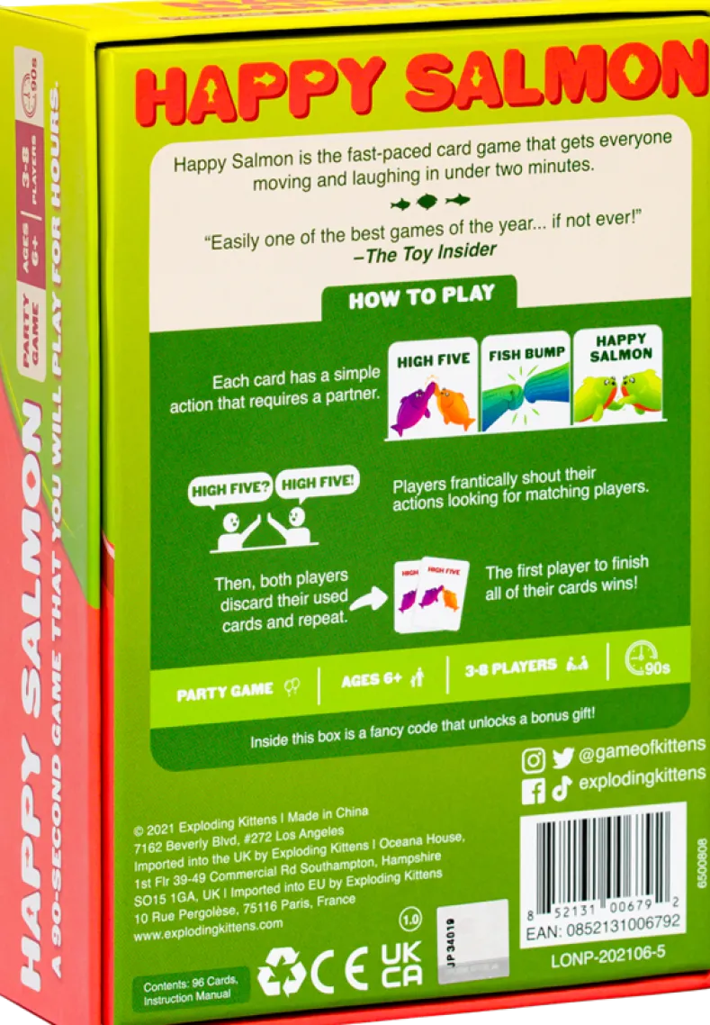 Happy Salmon - Party Spel