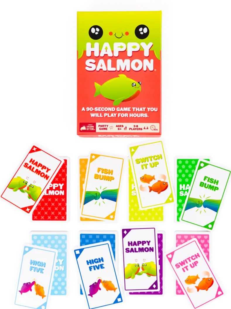 Happy Salmon - Party Spel