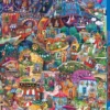 Happytown - Good Evening Puzzel (1000 stukjes)