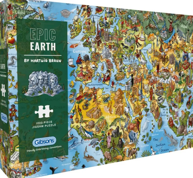 Hartwig Braun - Epic Earth Puzzel (1000 stukjes)