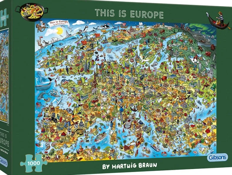 Hartwig Braun - This is Europe Puzzel (1000 stukjes)