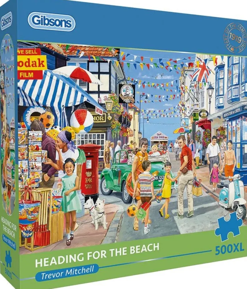 Heading for the Beach Puzzel (500 XL stukjes)