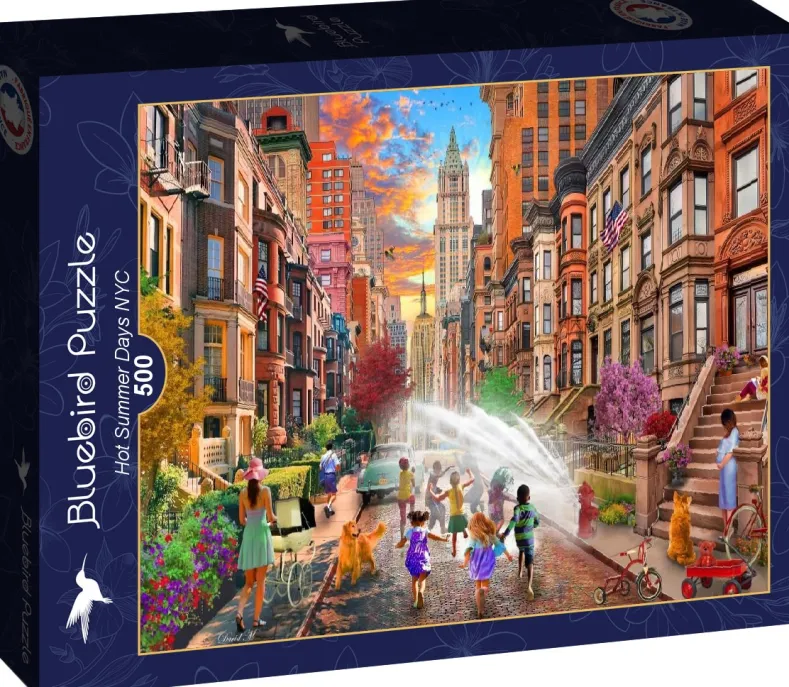 Heet Zomerweer in NYC Puzzel (500 stukjes)