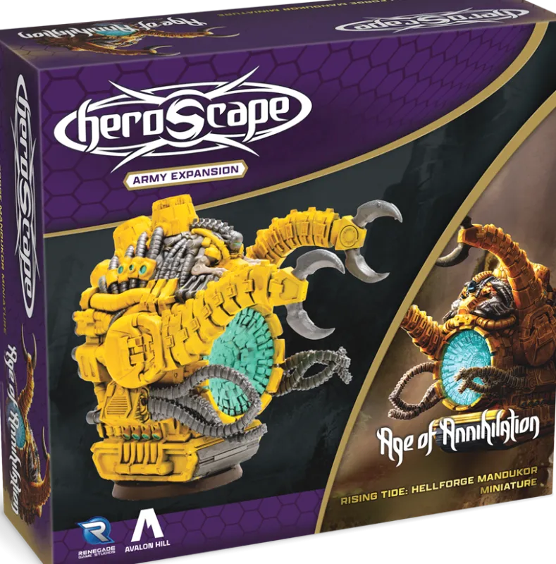 Heroscape: Age of Annihilation - Rising Tide Hellforge Mandukor Army Expansion
