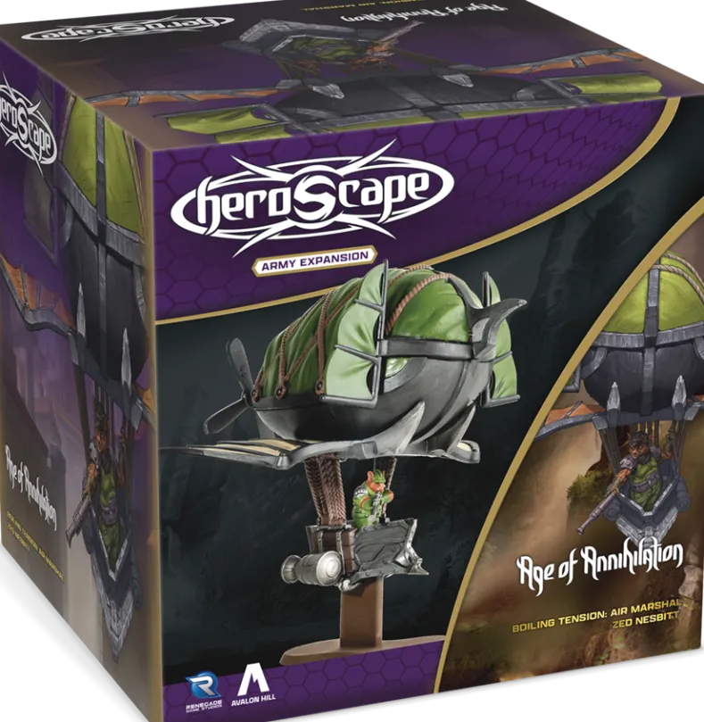 Heroscape - Air Marshal Zed Nesbitt Army Expansion