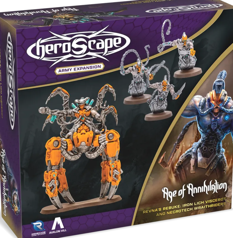 Heroscape - Revna's Rebuke - Viscerot and Necrotech