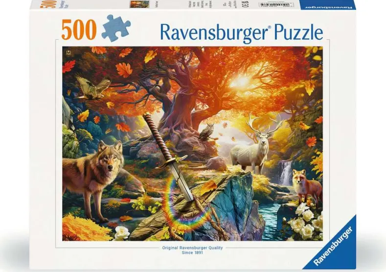 Het Bos van Excalibur Puzzel (500 stukjes)