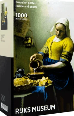 Het Melkmeisje - Johannes Vermeer Puzzel (1000 stukjes)