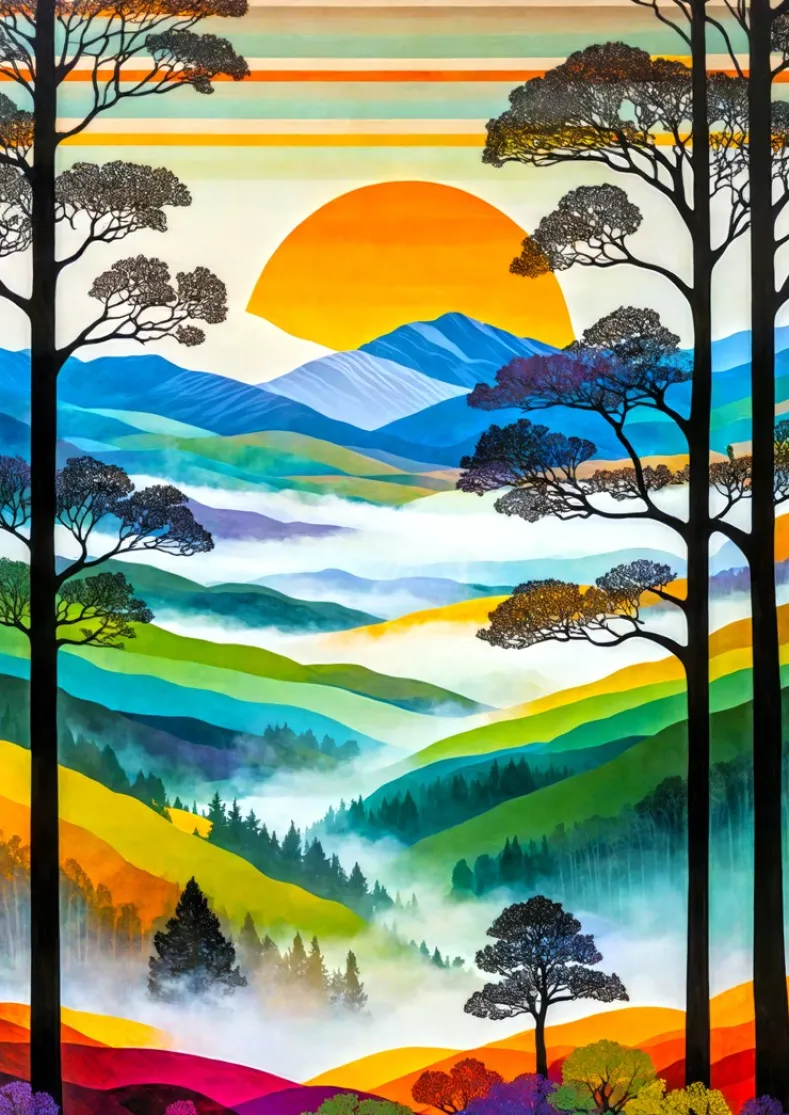Hilltops Breeze Puzzel (1000 stukjes)