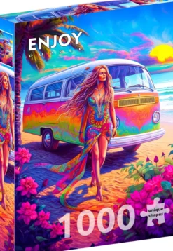 Hippie at Heart Puzzel (1000 stukjes)