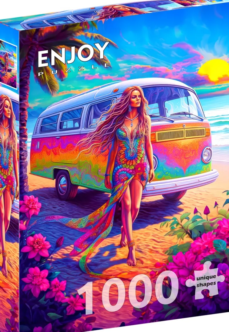 Hippie at Heart Puzzel (1000 stukjes)