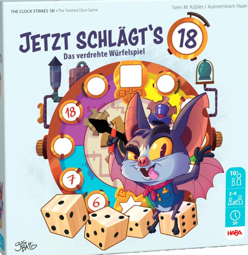Hoeveel Slaat de Klok? - Bordspel (ENG)