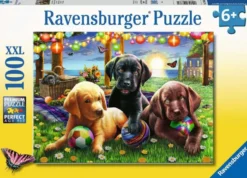 Honden Picknick Puzzel (100 XXL stukjes)