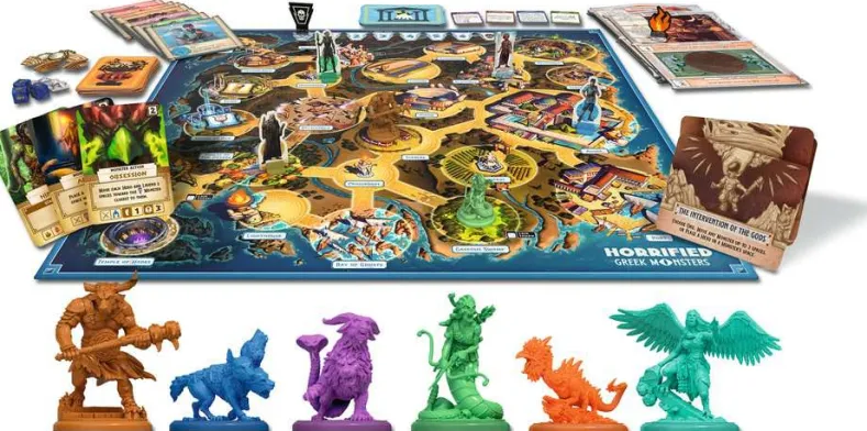 Horrified - Greek Monsters - Bordspel