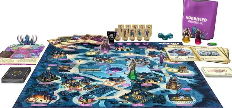 Horrified – World of Monsters Bordspel (Engelse versie)