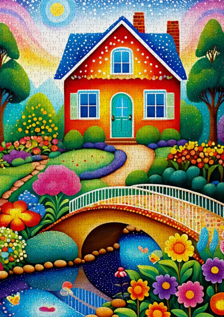 House of Colors Puzzel (1000 stukjes)