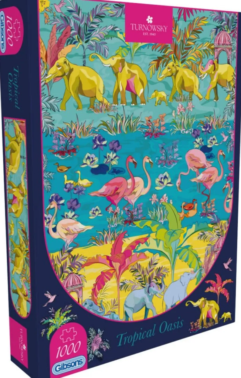 House of Turnowsky - Tropical Oasis Puzzel (1000 stukjes)