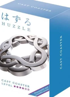 Huzzle Cast Puzzle - Coaster (level 4)