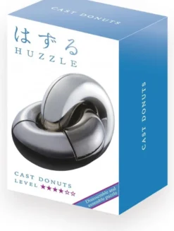 Huzzle Cast Puzzle - Donuts (level 4)