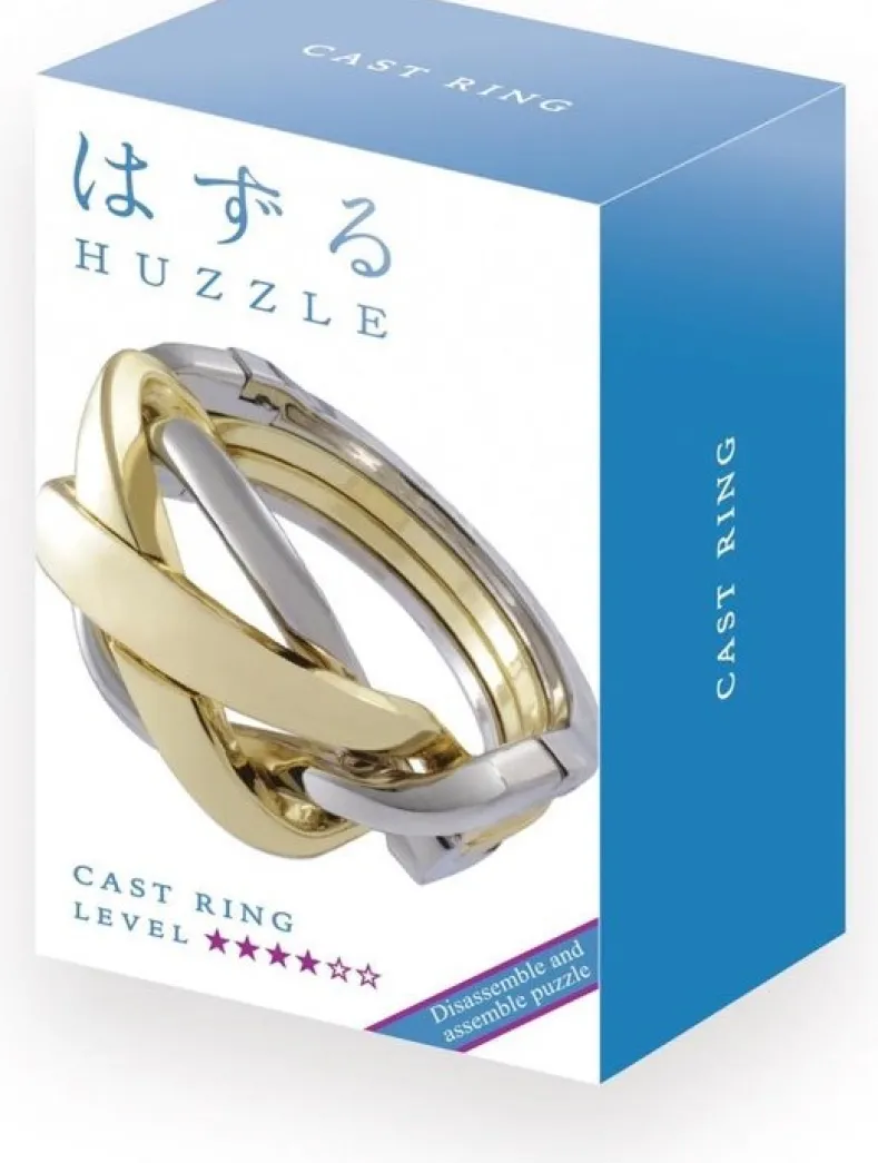 Huzzle Cast Puzzle - Ring (level 4)