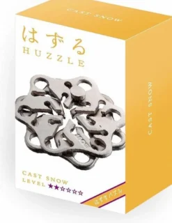 Huzzle Cast Puzzle - Snow (level 2)