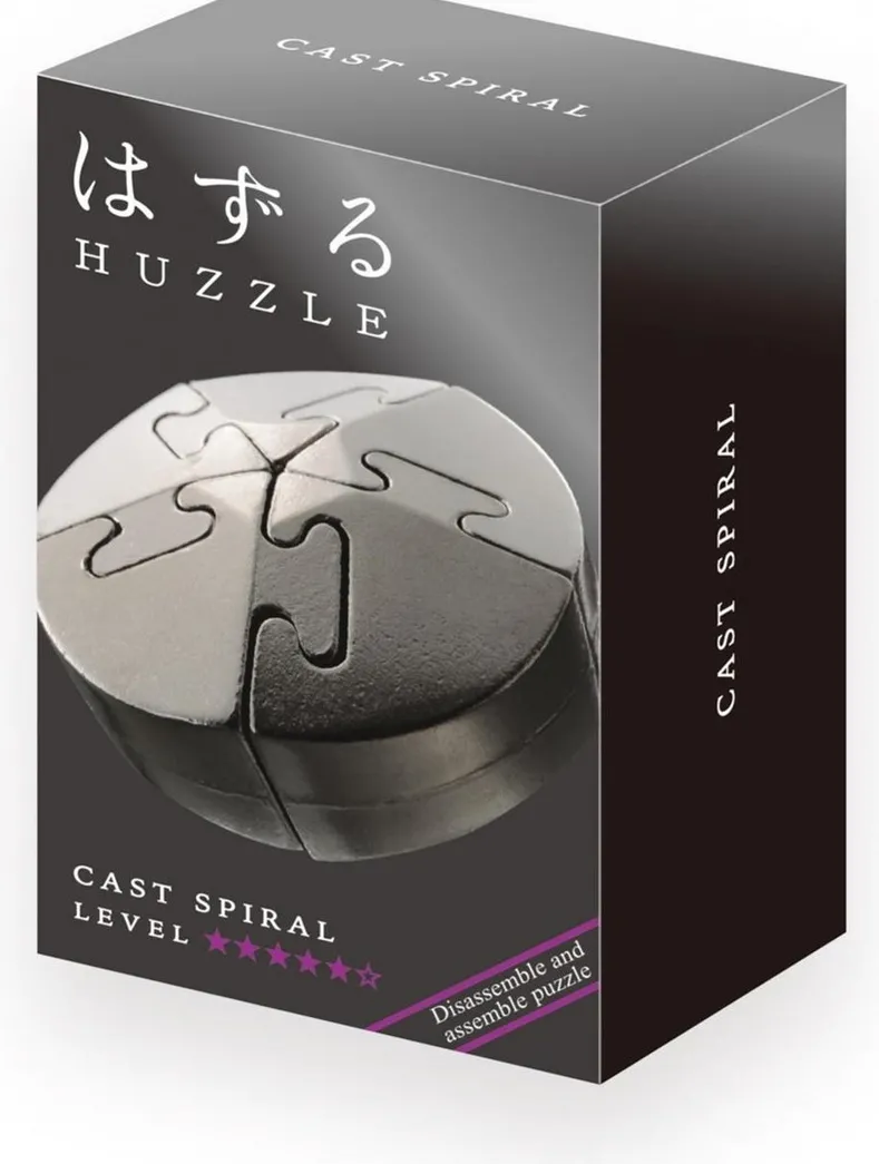 Huzzle Cast Puzzle - Spiral (level 5)