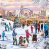 Hyde Park Winter Wonderland Puzzel (1000 stukjes)