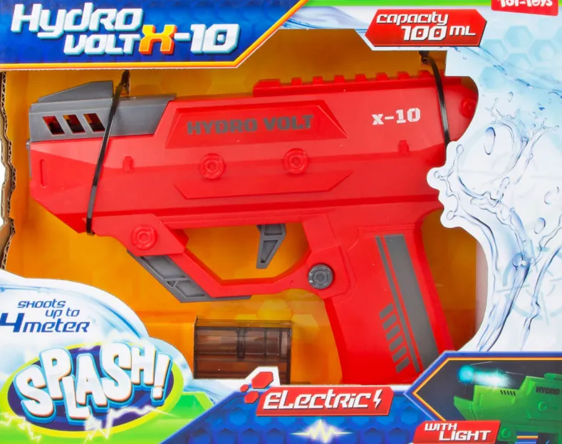 Hydro Elektrisch X-10 Waterpistool (Groen of Rood)