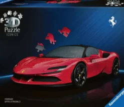 Iconics 3D Puzzel - Ferrari SF90 Stradale (108 stukjes)