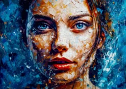 Icy Gaze Puzzel (1000 stukjes)
