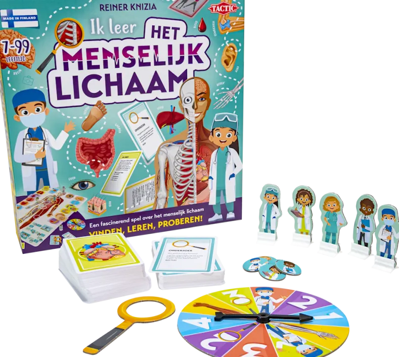 Ik leer - Het Menselijk Lichaam Bordspel