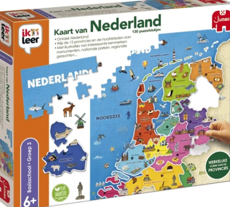 Ik Leer - Kaart van Nederland