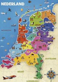 Ik Leer - Kaart van Nederland