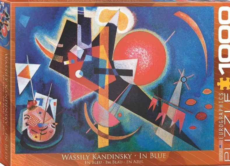 In Blue - Wassily Kandinsky Puzzel (1000 stukjes)