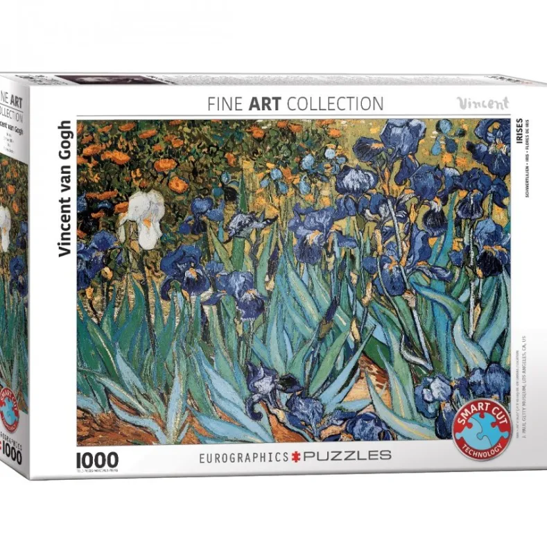 Irises by Vincent van Gogh Puzzel (1000 stukjes)
