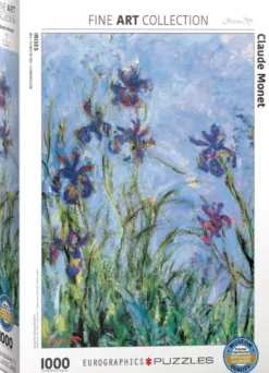 Irises (Detail) - Claude Monet Puzzel (1000 stukjes)