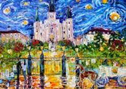 Jackson Square, New Orleans Puzzel (1000 stukjes)